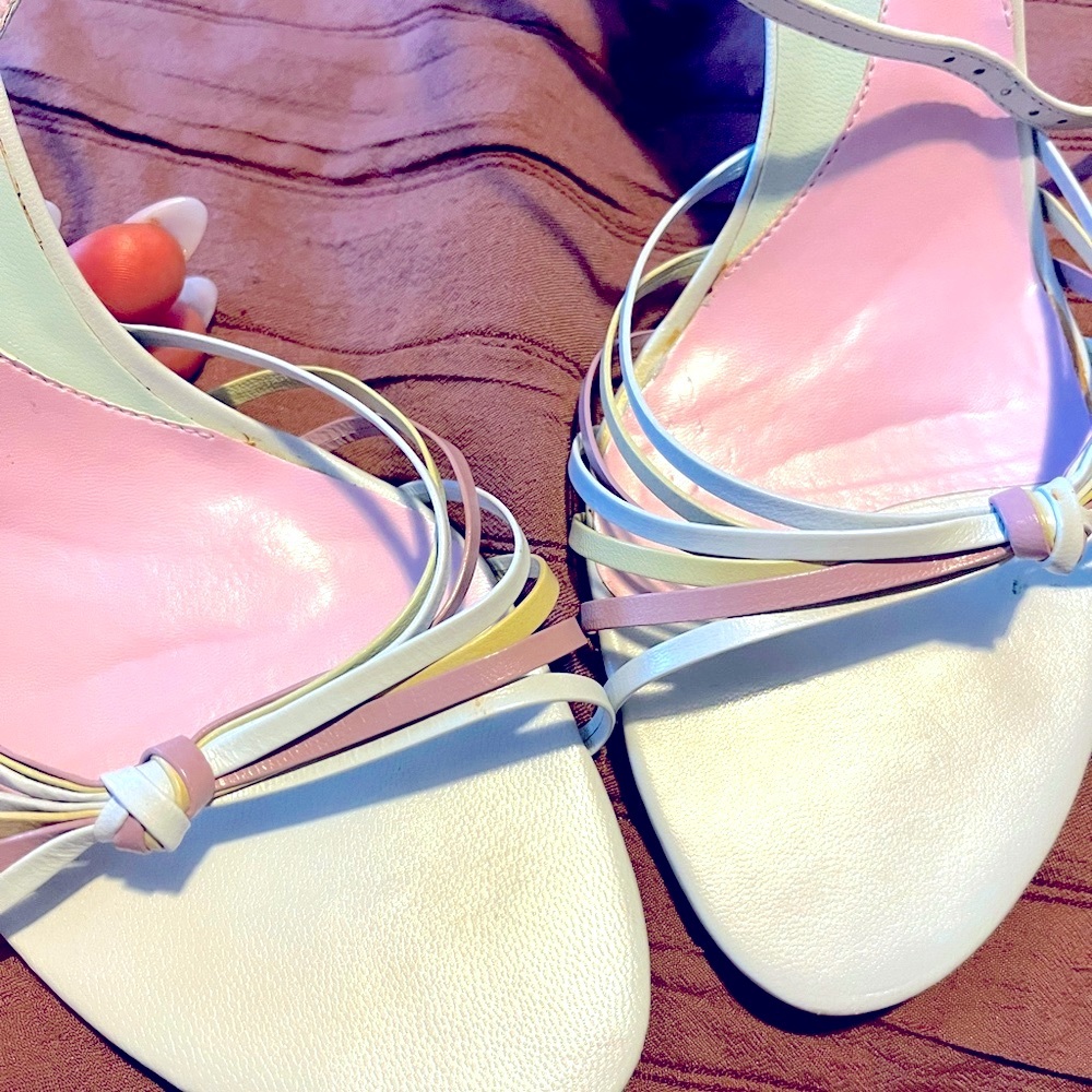 Vintage Gianni Bini cotton candy heels -RARE !!!🍭